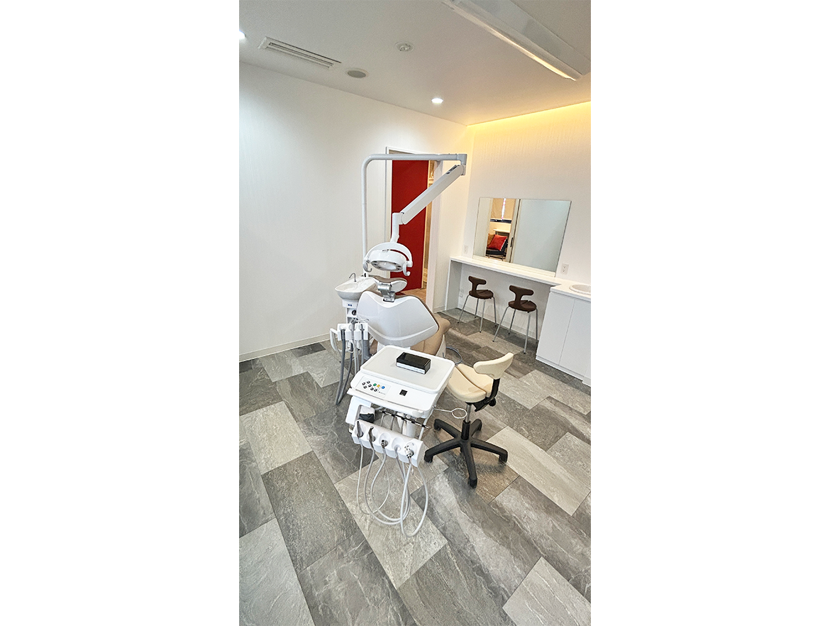 写真:個室診療スペース